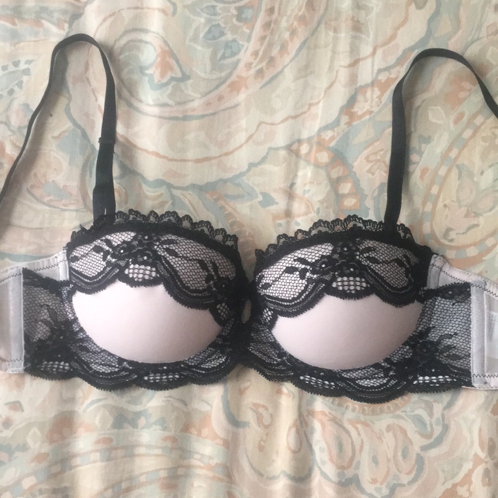 Brandnew lace bra with convertible straps - H&M